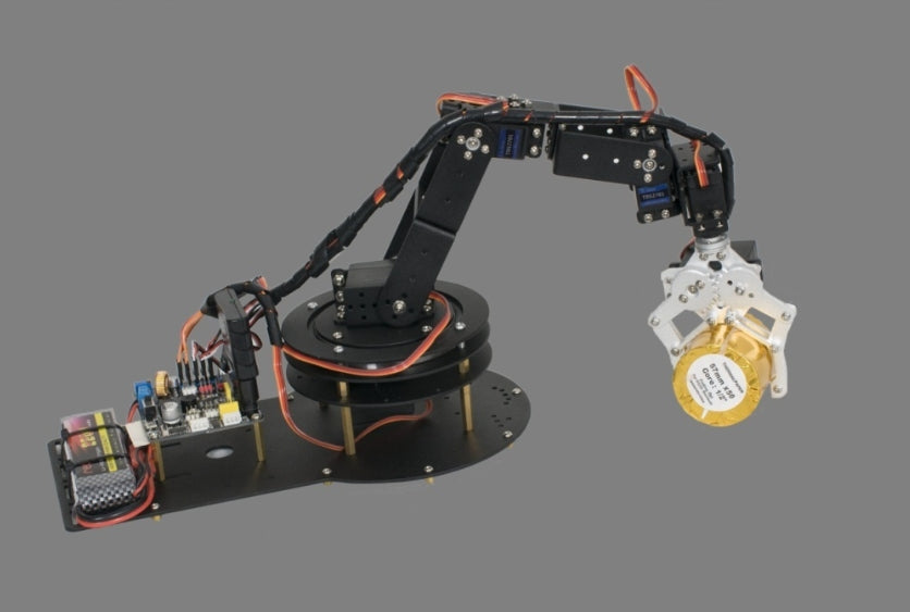 How to use PIC microcontroller to control robot arm?