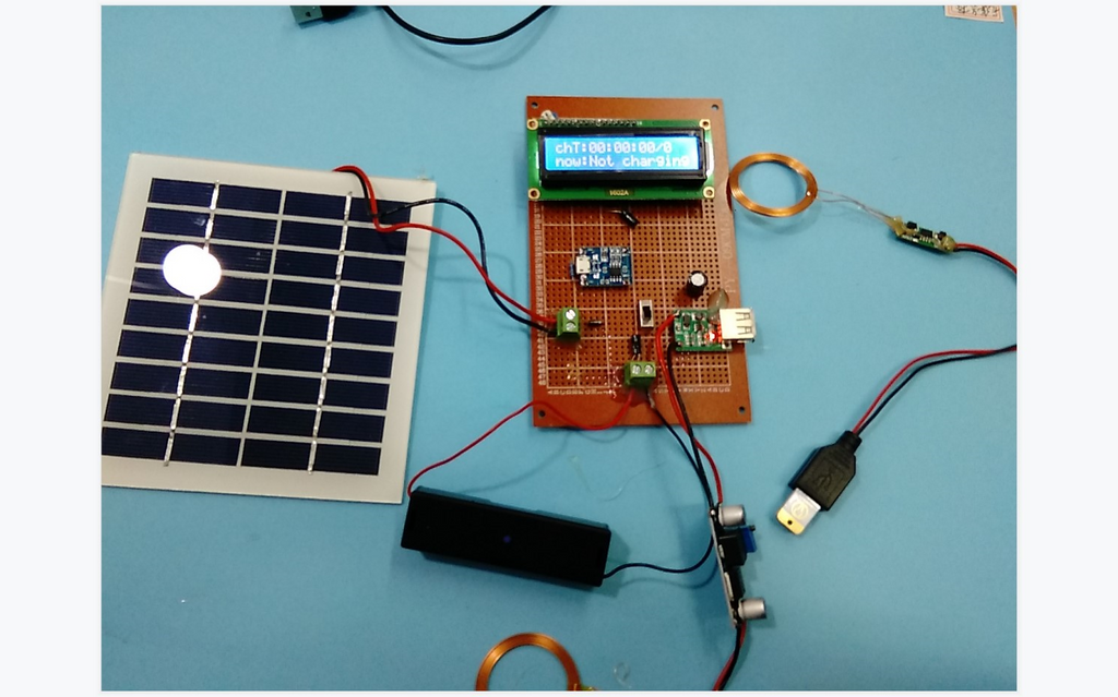 How to make Battery Charger Circuit using Solar Panel Circuit Diagram