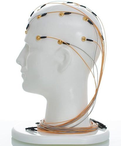 EEG electrode gold cup electrode / EEG electrode gold cup electrode / EEG gold plated disc
