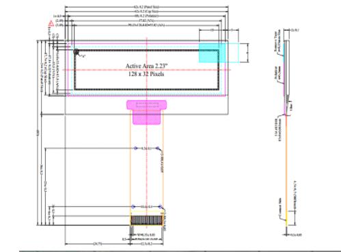 24PIN 2.23” OLED