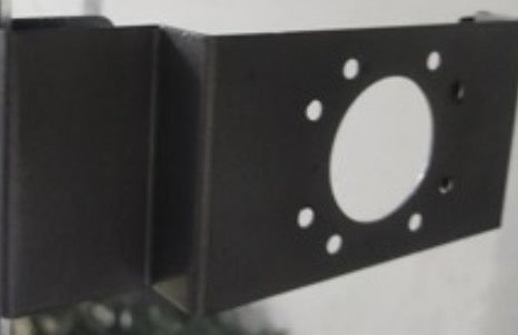 Facial temperature measurement system glass bracket