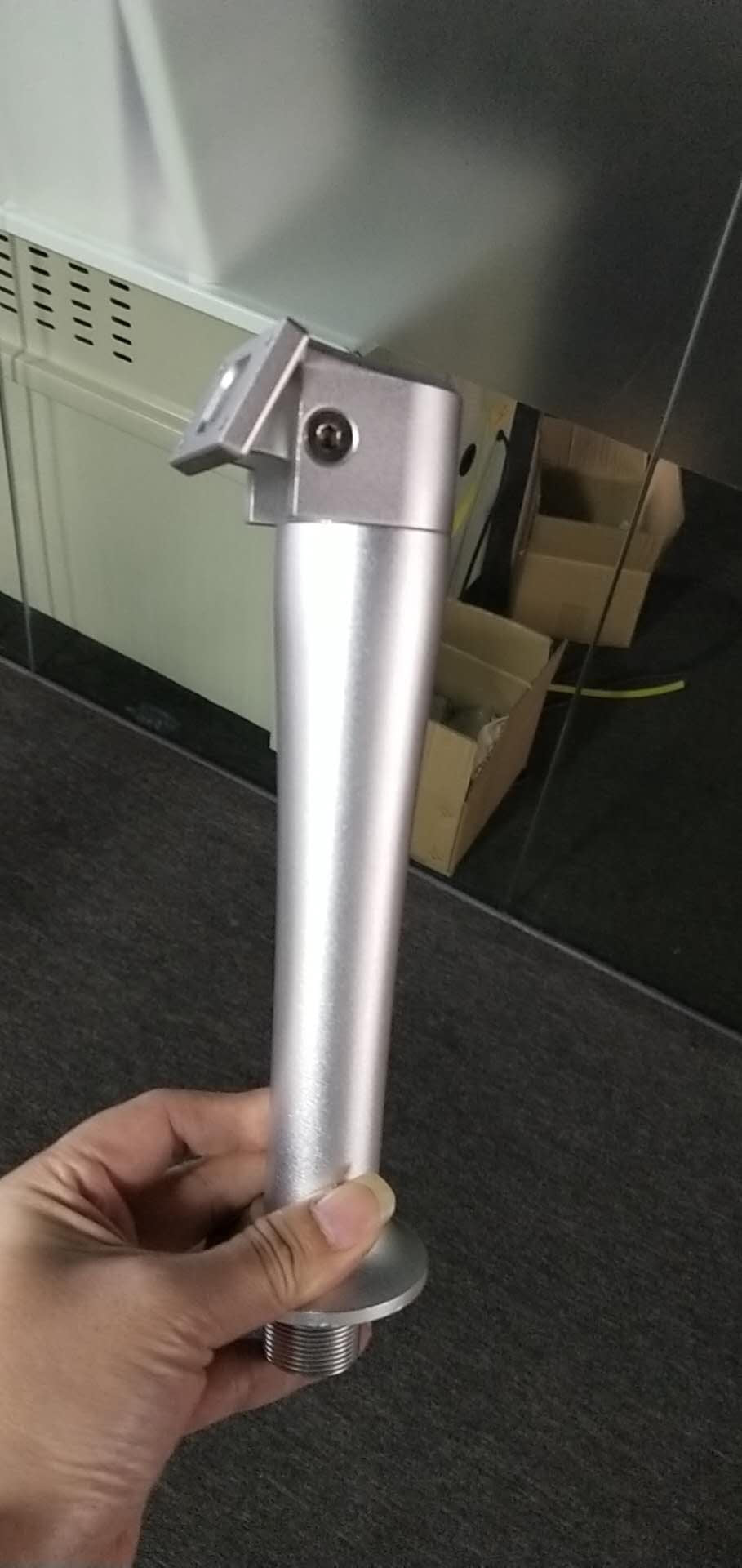 Facial temperature measurement system turntable bracket