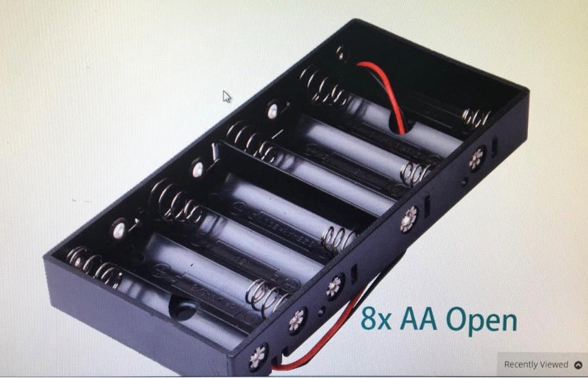 8x AA Battery BOX