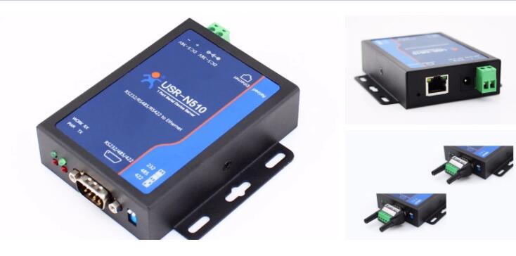 USR-N510 1 Port RS232 485 422 Serial to TCP IP Ethernet Converter INDUSTRIAL GRADE