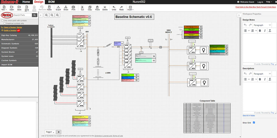 Scheme-It: An Online Schematic and Diagramming Tool