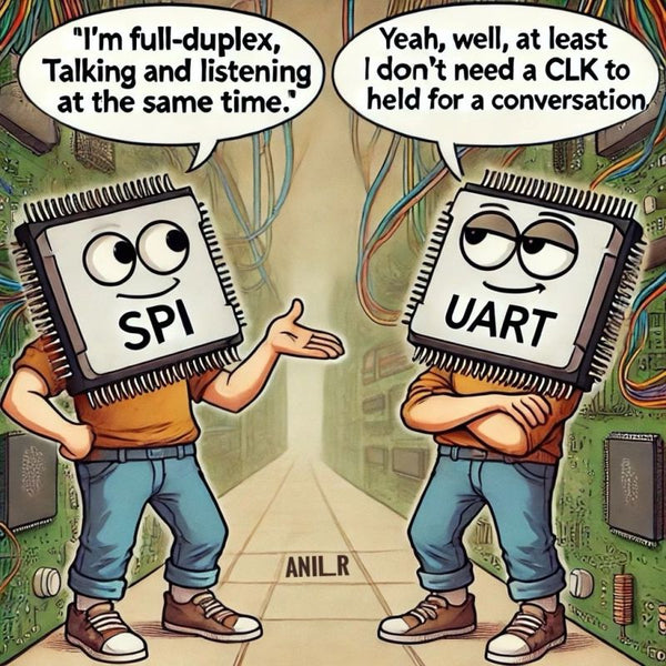 SPI vs UART