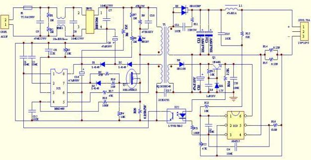 How to design PCB circuit with LED switching power supply?