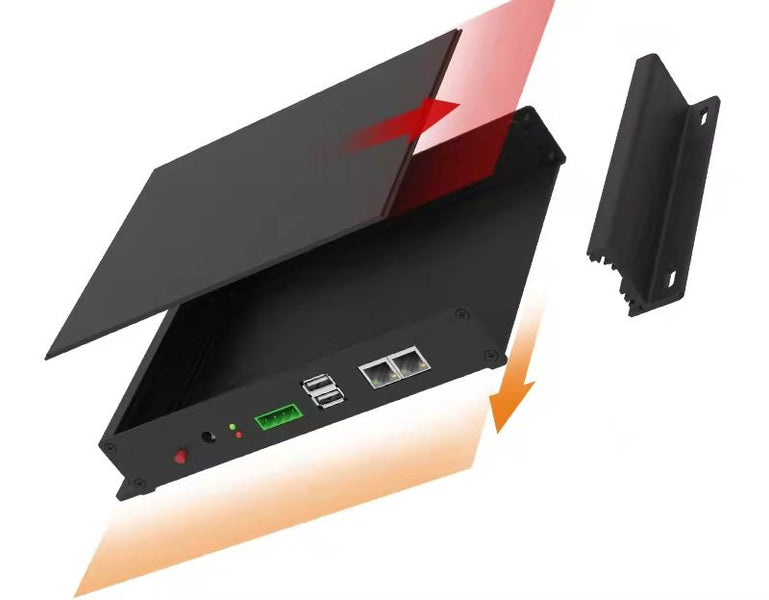 What are the hazards of low temperature to the aluminum profile enclosure?