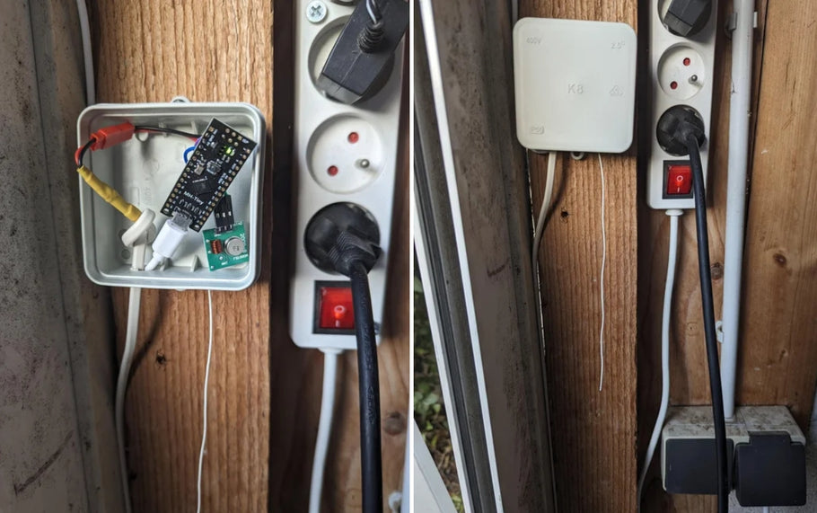 DIY Alarm Wireless Sensor, Compatible With DSC PowerSeries Alarm System, With Keypad Status Indicator
