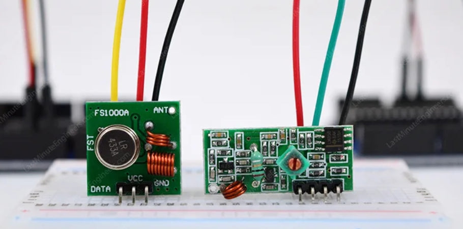 How 433MHz RF Tx-Rx Modules Work & Interface with Arduino ?