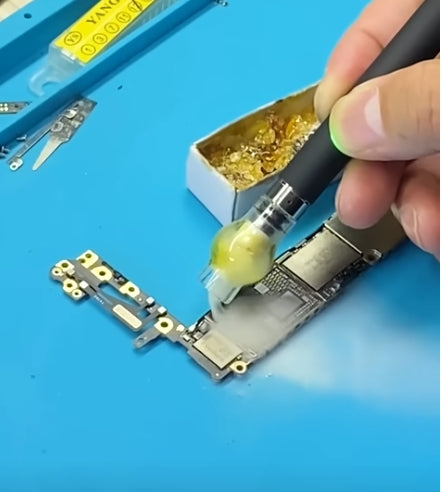 How to Quickly Detect Motherboard Short Circuit with the Rosin Dispenser ?