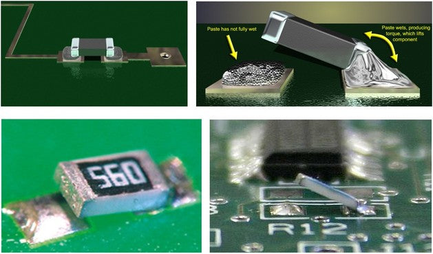 What is PCB Tombstone?