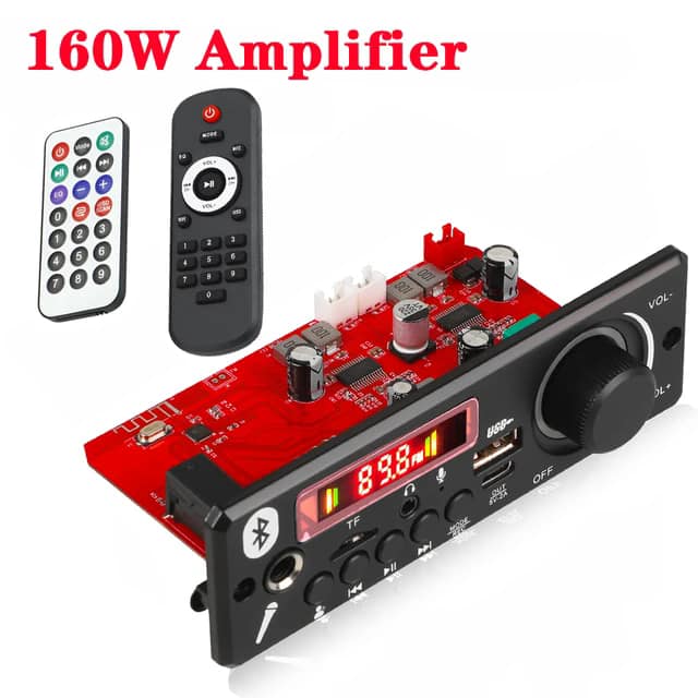 160w Amplifier with MP3 module – PCB HERO