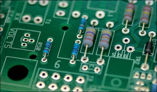 What is a through-hole assembly?