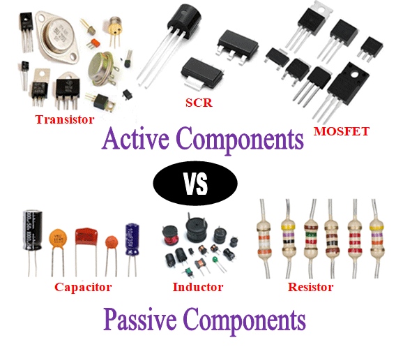 Active component VS Passive component – What is the difference