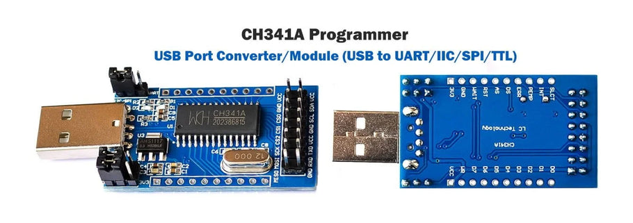 CH341A Programmer – Burning BIOS Chip