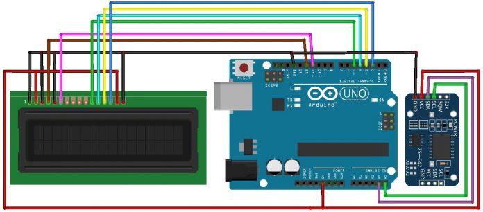 Arduino DS3231 Real Time Clock (RTC) with Temperature Monitor