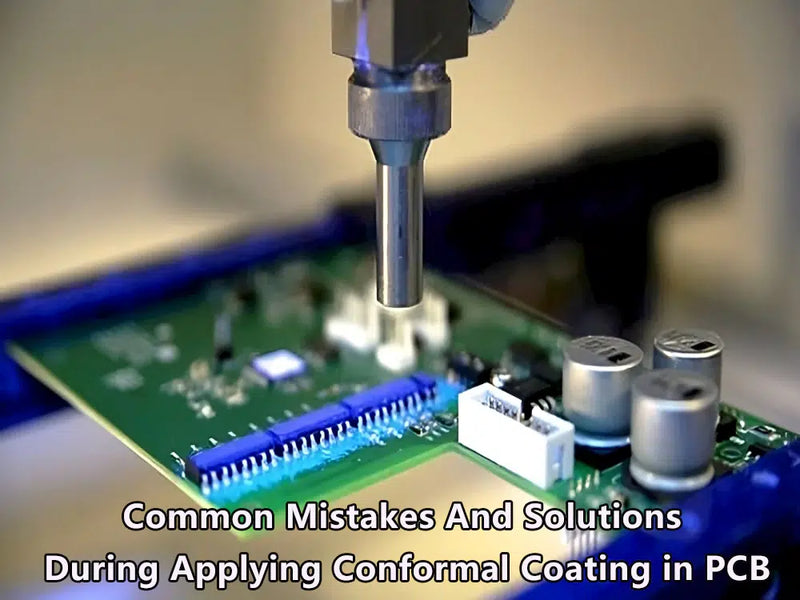 Common mistakes and solutions during applying conformal coating in PCB