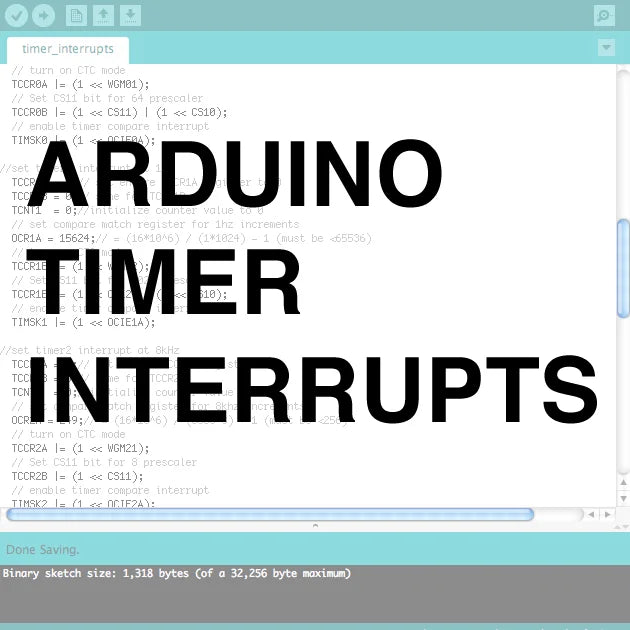 Arduino UNO Interrupt Timer – PCB HERO