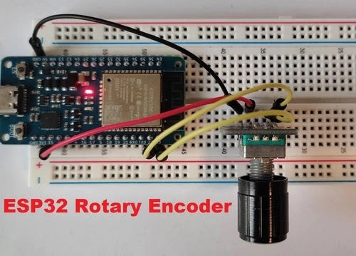How to Interface Rotary Encoder with ESP32?