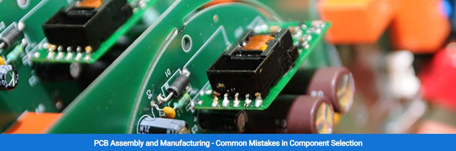 PCB Assembly and Manufacturing - Common Mistakes in Component Selection