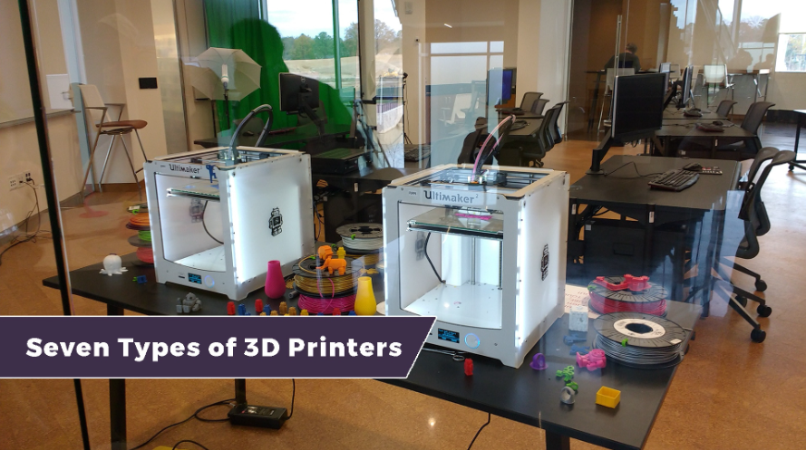 3d Machine Types 7 different types of 3D printers – PCB HERO