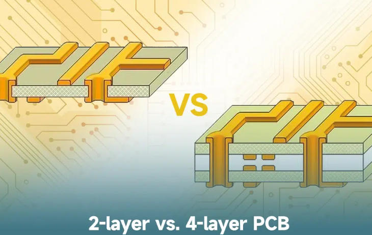2-layer vs. 4-layer PCB