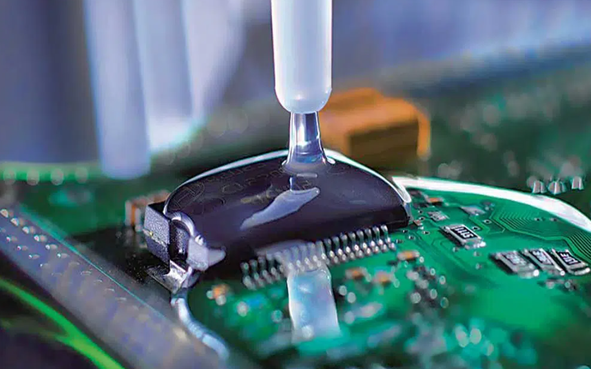 How to cope with the component pin float and component offset after dispensing curing?