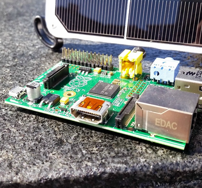 How ro make a solar powered raspberry PI?