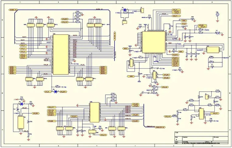PCB Schematic Diagram and Layout Design