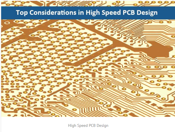 TOP 6 CONSIDERATIONS FOR HIGH-SPEED PCB DESIGN