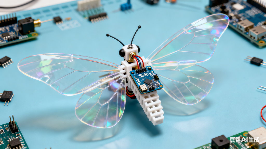 Butterfly Software Project Open-Source Project: Build a Bionic Remote-Controlled Butterfly – PCB HERO