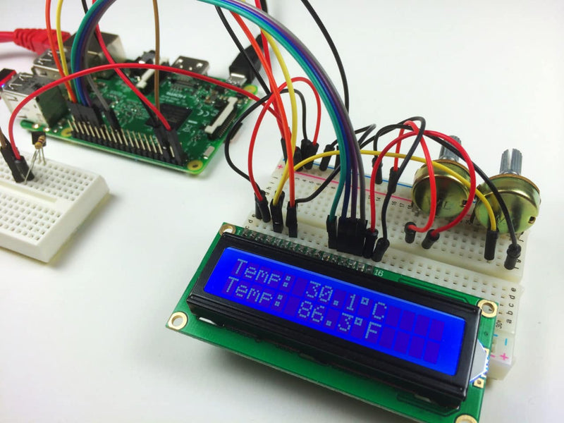 How to setup an LCD on the Raspberry Pi ?