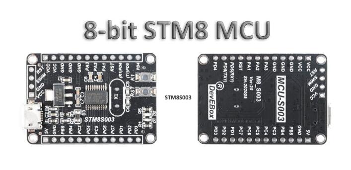 STM8 Microcontrollers: Advanced 8-bit MCU Series by STMicroelectronics