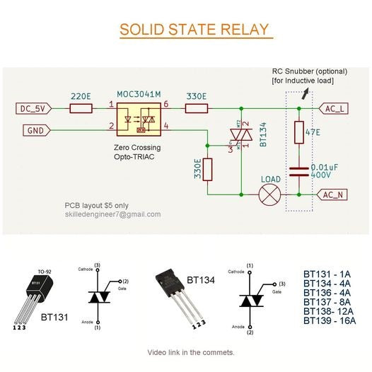 Solid State Relay Circuit