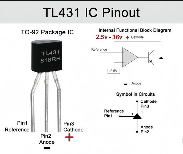 TL431 1C Pinout