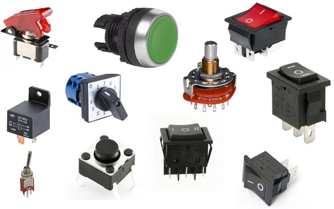 Different Types of Switches and Their Applications