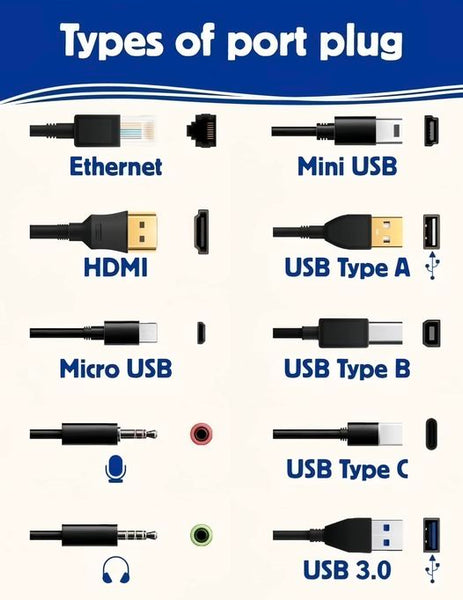 Types of port plug