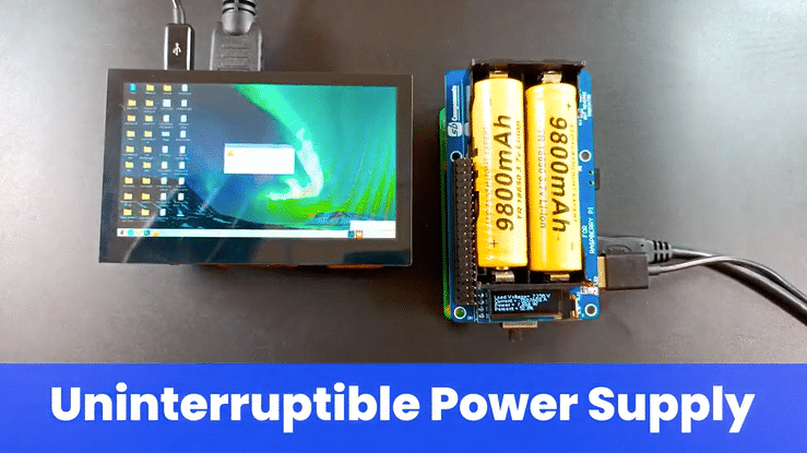 Uninterruptible Power Supply UPS HAT For Raspberry Pi