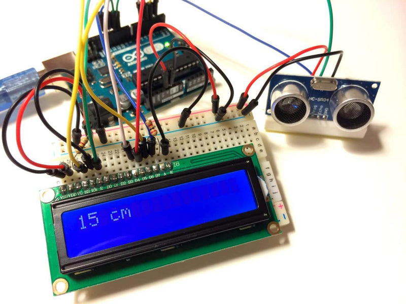 How to set up an ultrasonic range finder on an arduino ?