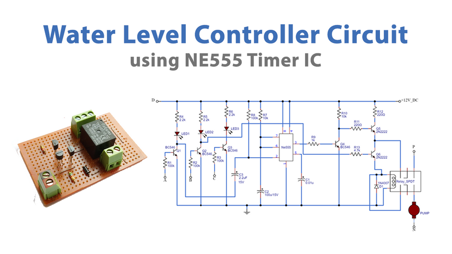 Water level Controller Circuit