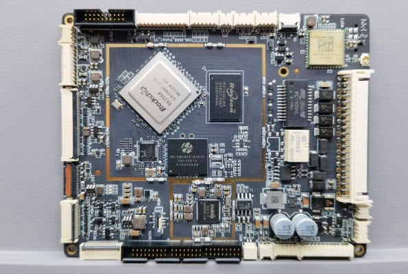 One-Stop PCB Assembly Example 2 - AIoT Face Recognition Mainboard PCBA