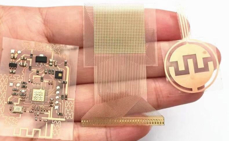 Transparent Flexible Circuit Boards
