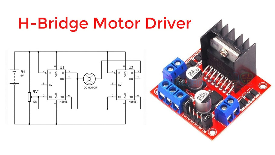H-bridge Motor Driver Circuit