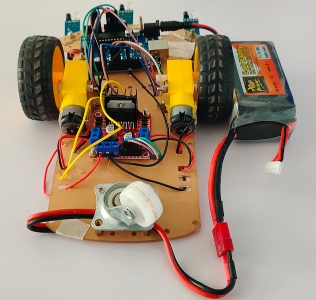 Obstacle Avoider Robot Using Arduino and IR Sensor