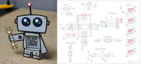 How to Design a Schematic for Custom PCB Art ?