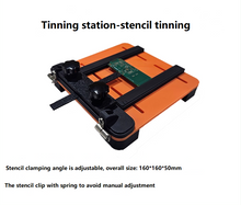 Tinning station- Stencil tinning station