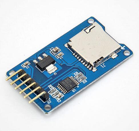 Micro SD Storage Board Mciro SD TF Card Adapter Memory Shield Expansion Module SPI For Arduino AVR Microcontroller 3.3V