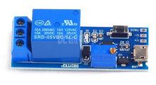 5V-30V Delay Relay Timer Module Trigger Delay Switch Micro USB Power Adjustable Relay Module