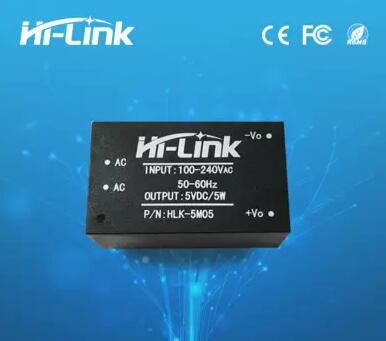 220v 5V AC - DC isolated power supply module, HLK-5M05, switching step-down 5w power module